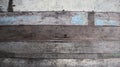 Painted old wood and plank wall texture background