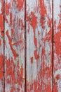 Painted old wooden wall red background