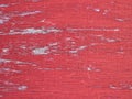 Painted old wooden wall. red background