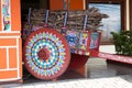 Painted oxcart, Sarchi/Costa Rica Royalty Free Stock Photo