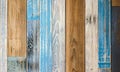 Painted parquet wood texture, colorful wooden parquet background Royalty Free Stock Photo