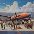 The Painted Pioneers: Iconic Planes in Colorful Glory