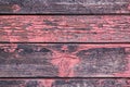 Painted in red wood texture background, old wooden vintage planks background, wood panels, brushed old wood texture Royalty Free Stock Photo