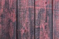 Painted in red wood texture background, old wooden vintage planks background, wood panels, brushed old wood texture Royalty Free Stock Photo