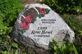 Painted Rock at Camp Randall Royalty Free Stock Photo