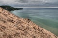 The Painted Rocks National Lakeshore in Upper Michigan has a wide variety of Attractions Royalty Free Stock Photo