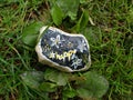 Painted Stone, Hashtag Happy, #Happy, Beautiful Rock