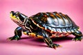 Painted Turtle tortoise animal slow moving