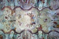 Christ`s Passion and Glory, fresco in the church of Our Lady of Snow in Kutina, Croatia