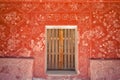 Painted Wall Teotihuacan Mexico Royalty Free Stock Photo