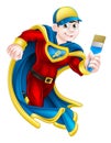 Painter Decortator Super Hero