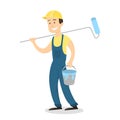 painter man. Royalty Free Stock Photo