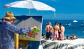 Painter in Positano Italy