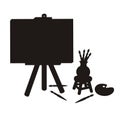 Painter Stuff Silhouette