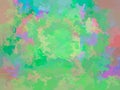 Painterly Multicolored Abstract Background 2