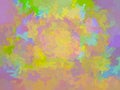 Painterly Multicolored Abstract Background 3