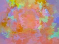 Painterly Multicolored Abstract Background 4
