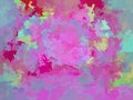 Painterly Multicolored Abstract Background 4 Royalty Free Stock Photo