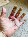 Painters artist hand.. miscellaneous colors