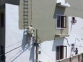 painters carrying out painting work in a newly constructed building
