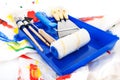 Painters equipment Royalty Free Stock Photo