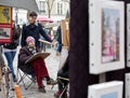 Painters in Place du Tertre Paris