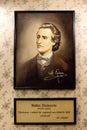 Romanian poet Mihai Eminescu - painting