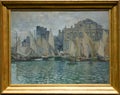 A painting by Claude Monet in the National Gallery in London