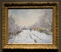 A painting by Claude Monet in the National Gallery in London