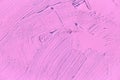 Painting close up of light pink, fuchsia, color.
