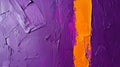 Painting closeup of purple, orange and yellow oil paint texture background, Generative AI illustrations