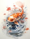 A Painting Of A Fish