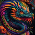 Dragon Dance in the Night Royalty Free Stock Photo