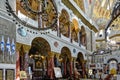 The painting on the dome of the Naval Cathedral of Saint Nichola