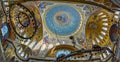The painting on the dome of the Naval Cathedral of Saint Nichola