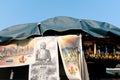 Painting or Drawing of Hong Kong city and the Big Buddha to be sold