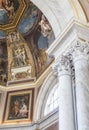 Painting fresco ceilings in the Vatican Museum