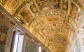 Painting fresco ceilings in the Vatican Museum