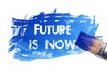 Painting future is now word