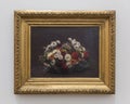 Painting by Henri Fantin-Latour exhibited in Brandhorst museum in Munich Royalty Free Stock Photo