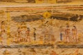 Painting with hieroglyphs and cartouches