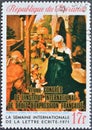painting Holy Family, Albrecht Durer ( 1471 - 1528 ), International week of the written letter