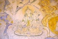 Painting at the Jakar Dzong, Jakar, Bhutan Royalty Free Stock Photo