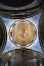 Painting of Jesus Christ on dome of Church Royalty Free Stock Photo