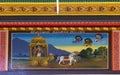 Painting of legend of Thriuvathigai Temple.