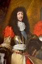 Painting of Louis XIV in Versaille castle. Louis XIV 1638 - 1715