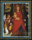 Painting Madonna by Memling