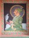 Painting of Mughal emperor shahjahan