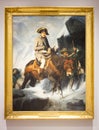 Painting of Napoleon at Louvre Lens, France