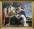 A painting by Orazio Gentileschi in the National Gallery in London